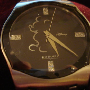 Wittnauer Diamond face Mickey - Wristwatches