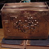 Brass & Wood Magazine Box