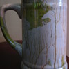 Metallic sheen pottery mug (Handdel)