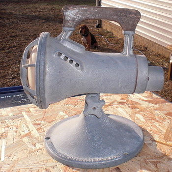 Vintage Fire Department Light ARGUSLITE CO.