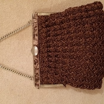 Crochet raffia handbag - Bags