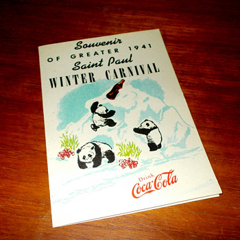 1941 Saint Paul Coca-Cola Panda brochure - Coca-Cola