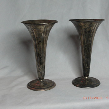 Tiffany sterling silver set of 2 early 1900's mint condition