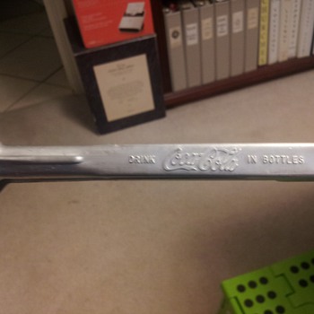 Coca Cola aluminum tongs