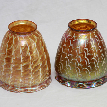 The Shade Game: Quezal & Lustre Art - Art Glass