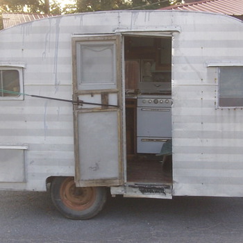 1957 Comet "canned ham" camper 