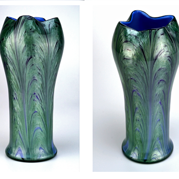 Loetz Carrageen Genre 2420 circa 1905 - Art Glass