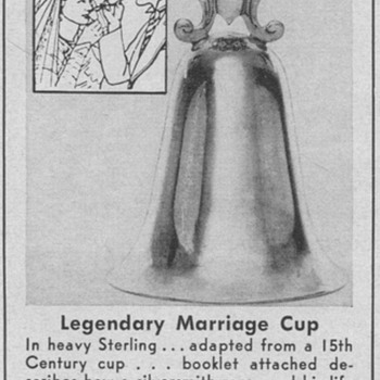 1954 Sterling Marriage Cup Advertisement