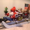 1920's-1930's Santa and Sleigh