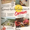 1952 - Ontario Travel Advertisement