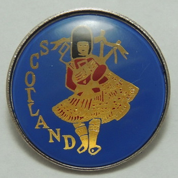 Scotland Pin - Metal & Enamel