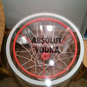 Absolut Basketball Table - Advertising