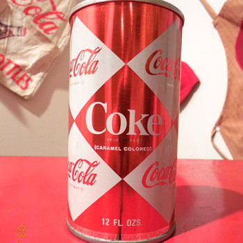 1960's Coca-Cola Multi-Diamond Can (Second Version) - Coca-Cola