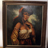 Mid Century Large Senorita Print