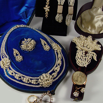 A passion for antique Georgian to Victorian era seed pearls! - Fine Jewelry