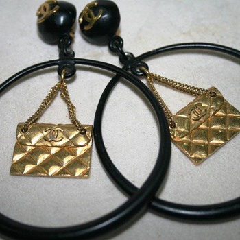 Chanel Hoop Earrings