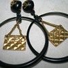 Chanel Hoop Earrings
