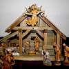 1950's Hand Carved Nativity from Italy