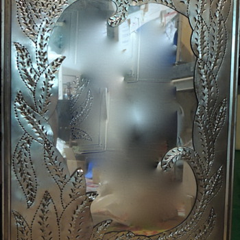 Hammered Tin Mirror - Mexican