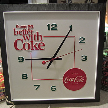 1960s TGBWC plastic clock, perfect working order