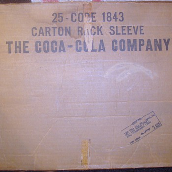 1960s Coca-Cola rack signs in original box - Coca-Cola