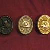 WW II German Black, Silver, and Gold Wound Badges