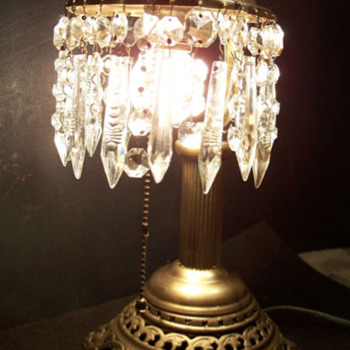 My 1920's crystal lamp project - Lamps