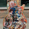 Les Paul Guitar Displays in our Town ,There are to many to post 