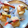 SILLY WOOD BIRDS Napkin Rings! and Palomar Mexico Ceramics!