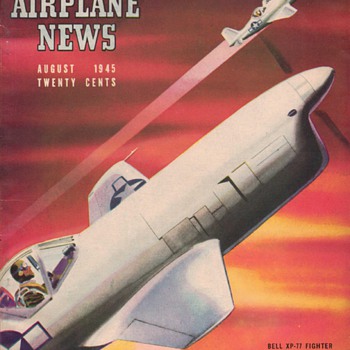 1945 - Model Airplane News magazine - August