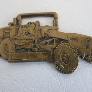 JD 570 Motor Grader Pocket Watch Fob - Pocket Watches