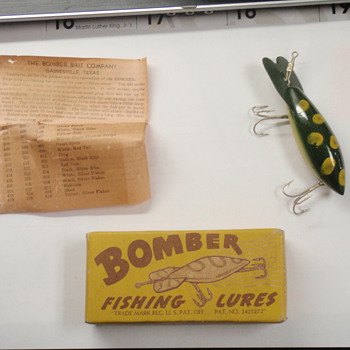 A "no eye" antique Bomber - Fishing