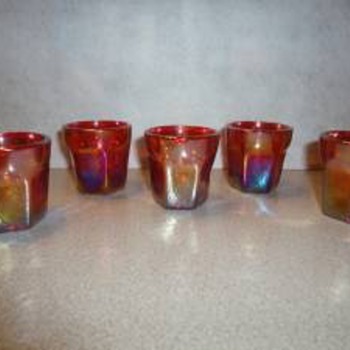Red Shot Glasses