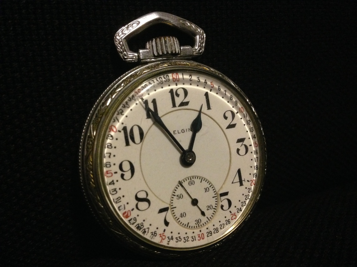 Elgin Father Time Pocket Watch (Railroad?) Collectors Weekly