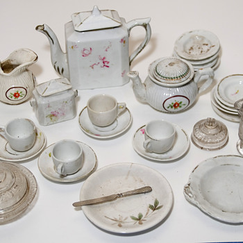 Old childs china found in our attic