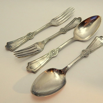 Silver Flatware by E.V. Haughwout circa 1870 - Kitchen