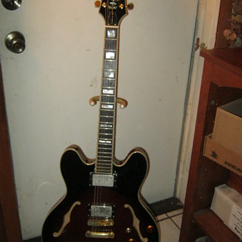 BB King Autographed 1992 Epiphone Sheraton With PAF's - Guitars