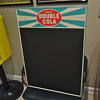 Double Cola Chalkboard 50s era