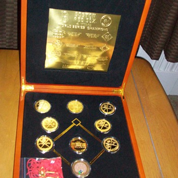 BOSRON REDSOXS COIN SET
