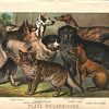 Chromolithograph dog print