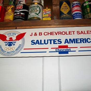 Chevrolet stuff - Signs