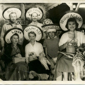 Tijuana 1950's have your photo on the donkey . Remember these ?