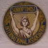 A great society sign for an organization that still exists. The Soroptomists are Women's Groups formed in the 20's that do good