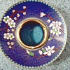 Beautiful Chinese " Jingfa" Cloisonne Ashtray / Circa 1950's 60's