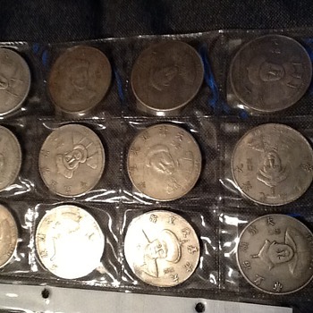 Fake chinese silver dollars - World Coins
