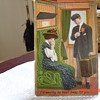 104 Year Old Valentine Postcard, I'm Wearing My Heart Away For You