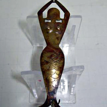 Brass Mermaid Lure