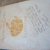 1919 The Americans Come by Fay Foster Sheet music, signed by songwriter with wonderful dedication.