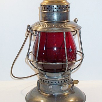 LS&MS Railroad  Lantern by Adams & Westlake