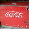 1950's Coke Cooler restored.... before& after